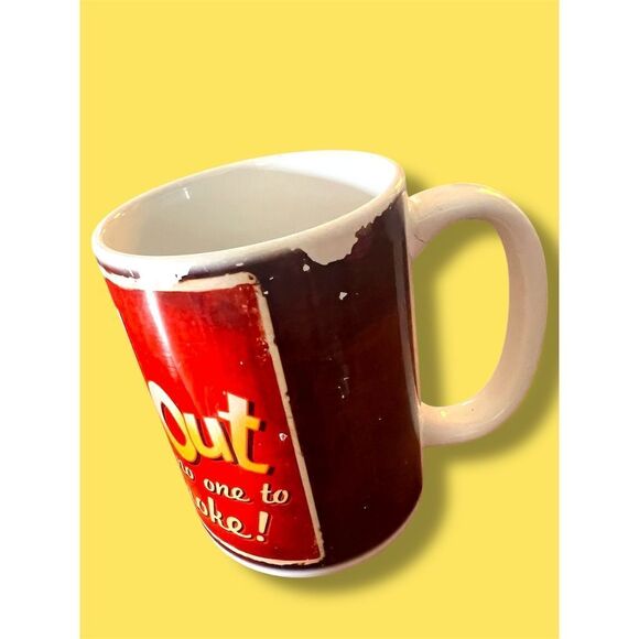 All Stressed Out and No One To Choke Funny Cartoon Coffee Mug Red Ceramic Gift - Picture 4 of 10